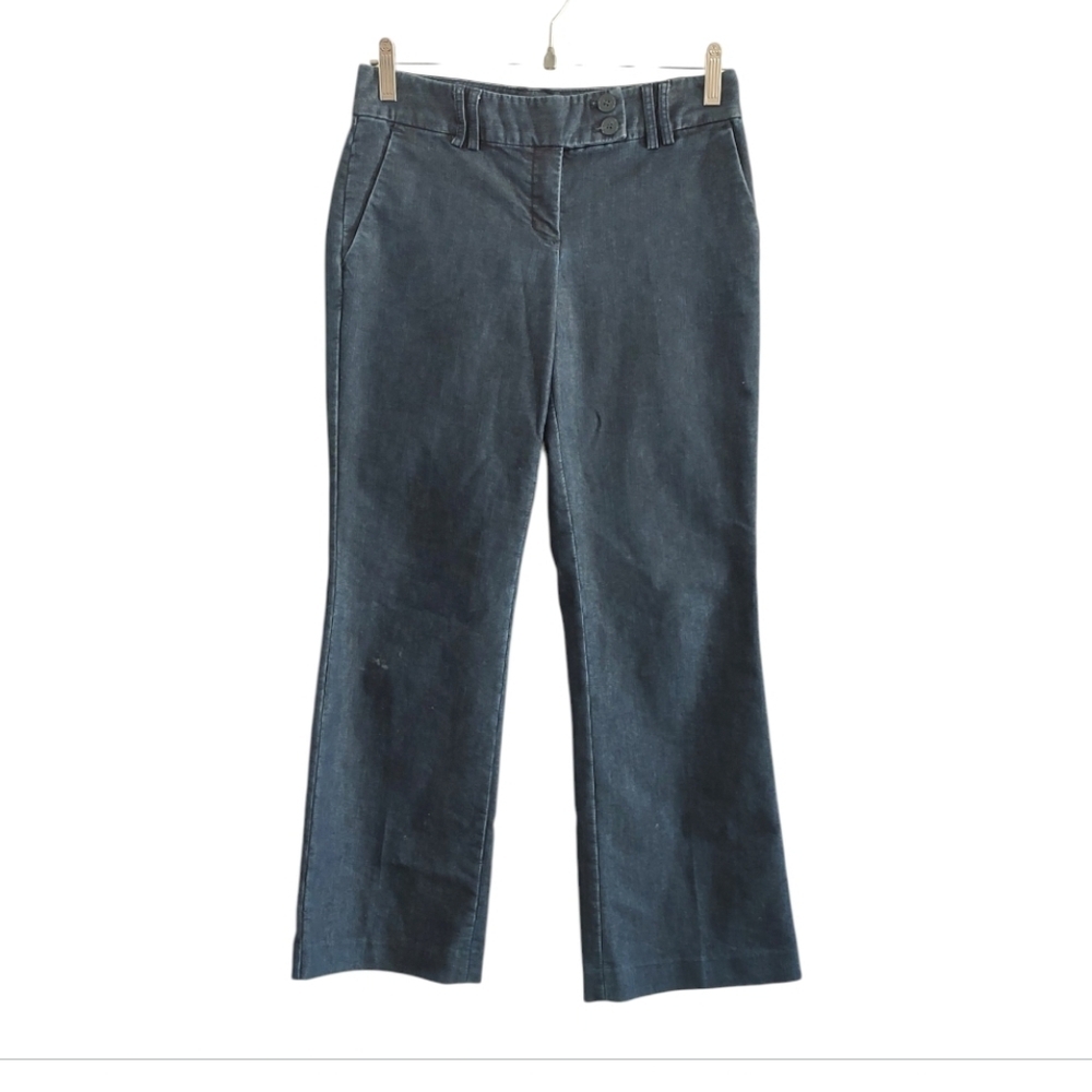 Editor Dark Blue Jean Style  Trousers